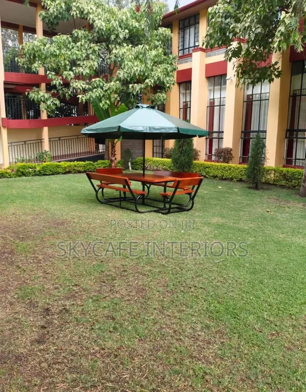 Upholstered Garden Umbrella - 1
