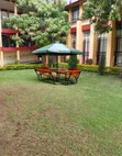 Upholstered Garden Umbrella - 1