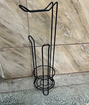 Metallic Toilet Tissue Holder