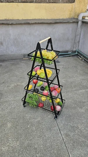 4-Layer Multifunctional Metallic Rack