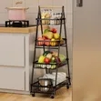 4-Layer Multifunctional Metallic Rack - 3