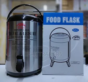 9.5L Stainless Steel Food Flask and Tea Urn