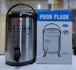 9.5L Stainless Steel Food Flask and Tea Urn - 1