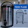 9.5L Stainless Steel Food Flask and Tea Urn - 2