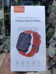 Vidvie SW1614 Smart Watch ya Michezo ya Nje na Simu za Wireless - Rangi ya Chungwa - 4
