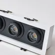 Triple Head Recessed LED Grill Downlights - 1
