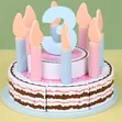 Keki ya Mbao ya Birthday Party kwa Watoto Wachanga - 4