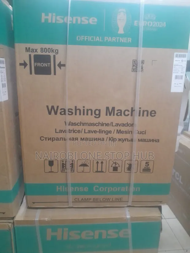 Hisense 8/5kg Front Load Washer Dryer - 1