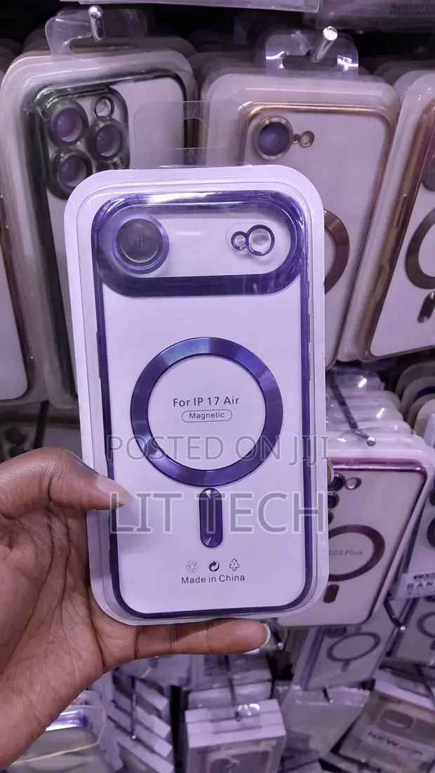 iPhone 17 Air Blue Magnetic Case - 1