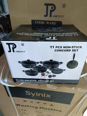 JP Jamespot 11-Piece Non-Stick Concord Cookware Set