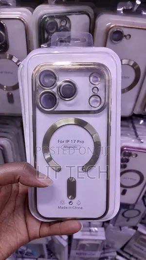 Kesi ya Kifahari ya Electroplated yenye Sumaku kwa iPhone 17 Pro