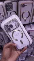 Kesi ya Kifahari ya Electroplated yenye Sumaku kwa iPhone 17 Pro - 2