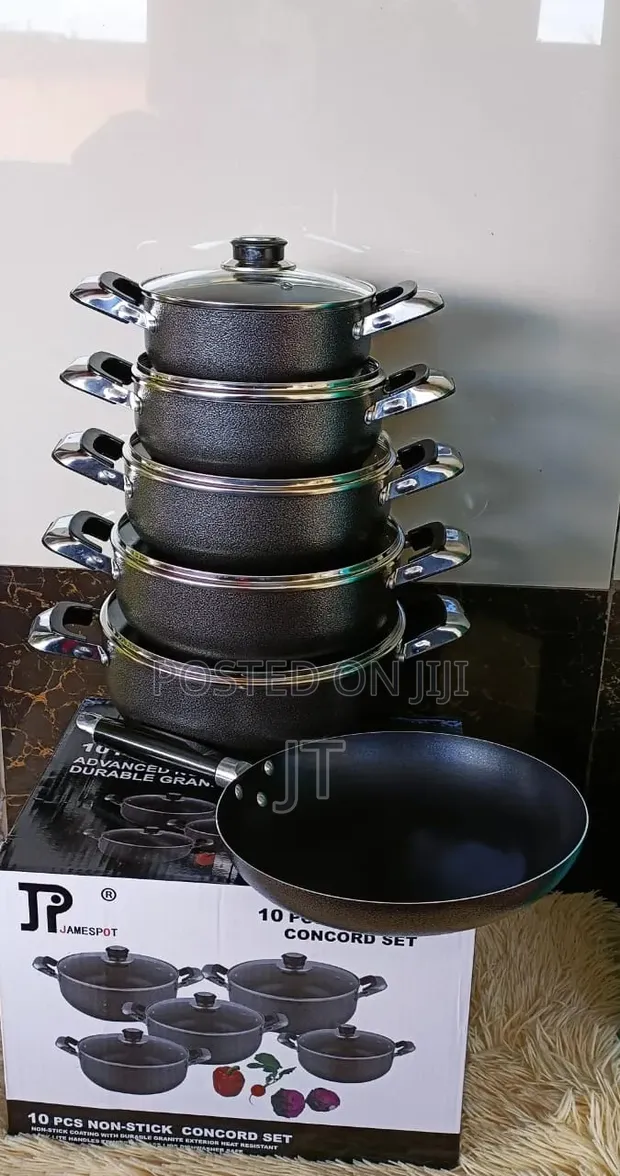 Jamespot 10-Piece Non-Stick Concord Cookware Set - 1