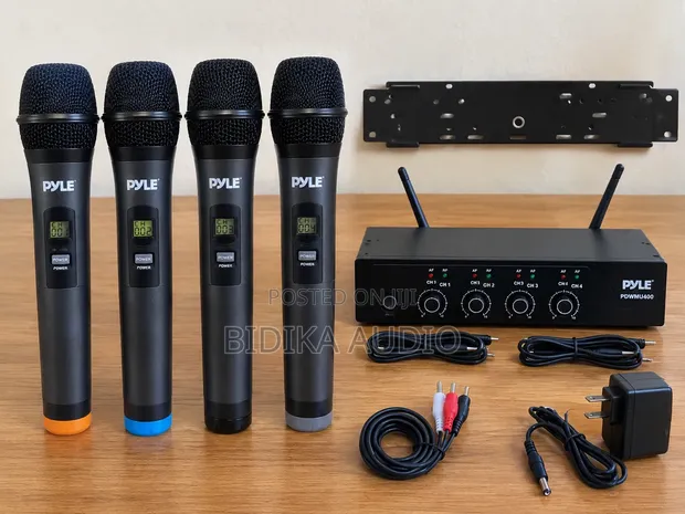 Pyle UHF Wireless Microphone System - 1