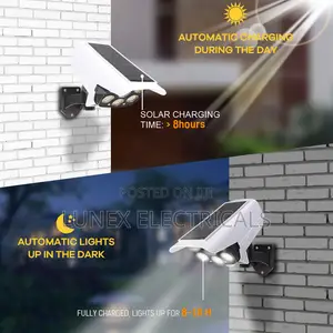 LED Simulation Monitoring Security Light - Solar Powered