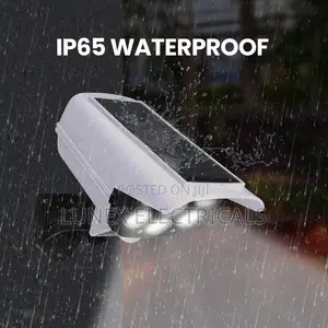 Solar LED Wall Lamp with Motion Sensor