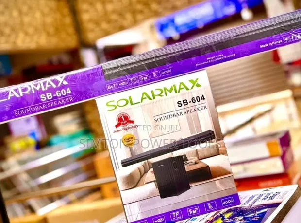 Solarmax SB-604 Soundbar Speaker System - 1