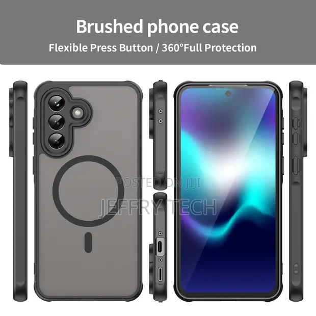 Magnetic Wireless Charger Case for Samsung A37 - 1