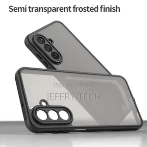 Shockproof Phone Case for Samsung A17 - Frosted Hard Back