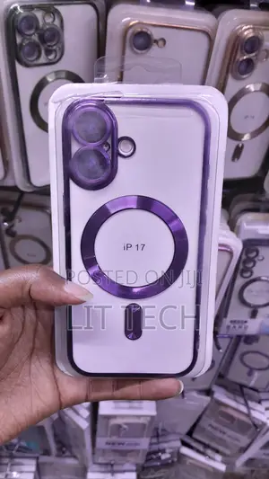 iPhone 17 Purple Bumper Edge Case