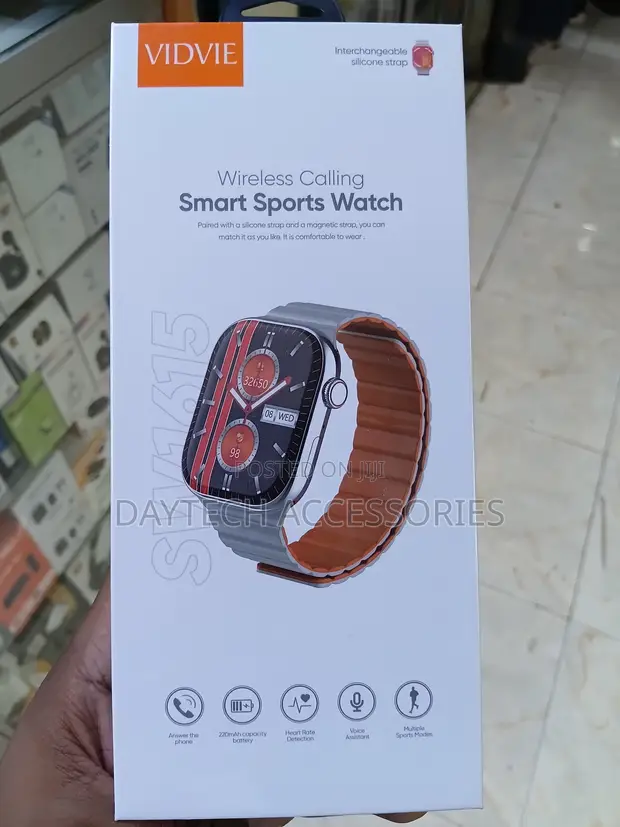 Vidvie SW1615 Wireless Calling Smart Sports Watch - 1