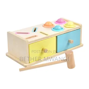 Montessori Object Permanence Box & Ball Drop Set
