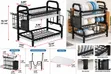 2-Layered Dish Rack - 1