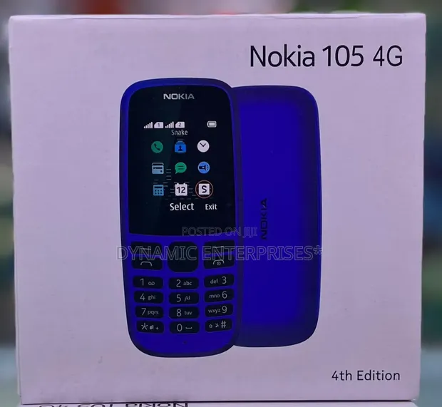 New Nokia 105 Dual SIM Blue - 1