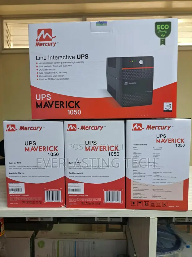 Mercury Maverick 1050VA UPS - 1