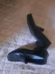 Vero Cuoio Black Leather Penny Loafers - Size 40 - 2