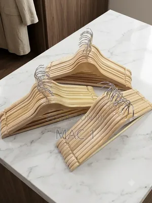 Durable Wooden Hangers (1 Piece)