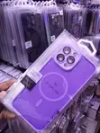 MISX Matte MagSafe Case for iPhone 13 Pro Max - Purple - 1