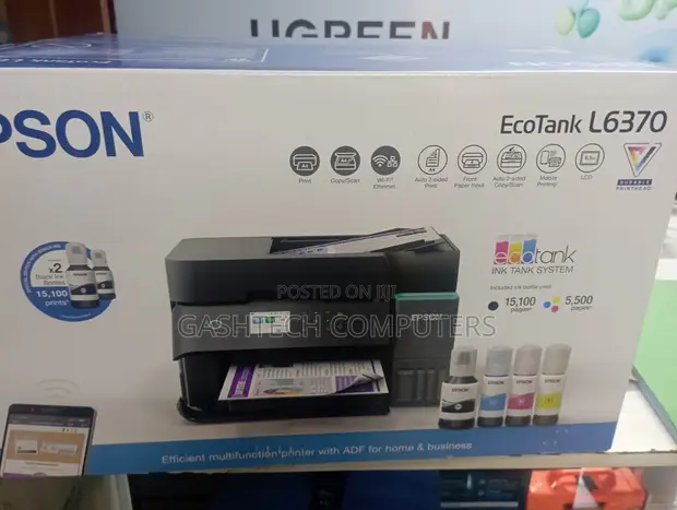 Epson EcoTank L6370 A4 All-in-One Inkjet Printer - 1