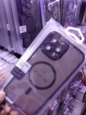 Black Translucent MagSafe Case for iPhone 13 Pro Max