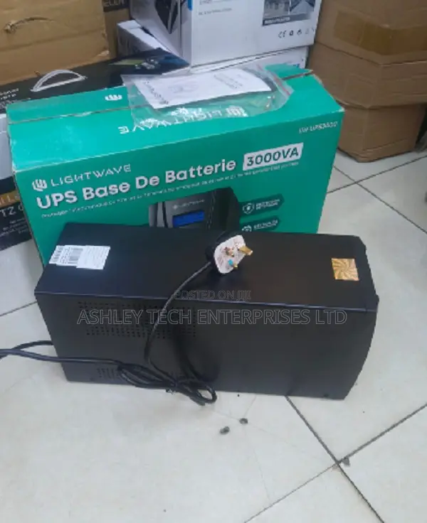 Lightwave 3000VA UPS - Heavy Duty Power Backup - 1