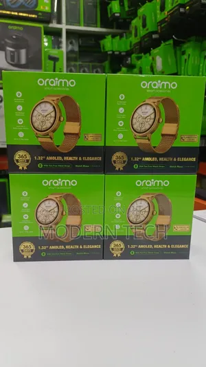 Oraimo Watch Muse OSW-831N - 1.32" AMOLED, 11-Day Battery, IP68