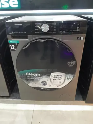 Hisense 12KG Mashine ya Kufulia ya Mbele