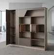 Kabati la Kisasa la Kifedha la Ukutani la Kuingiza 240cm - 5