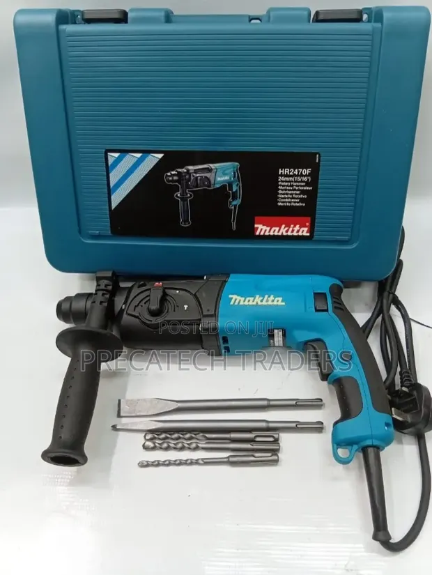 Makita HR2470F 24mm Rotary Hammer Drill - 1