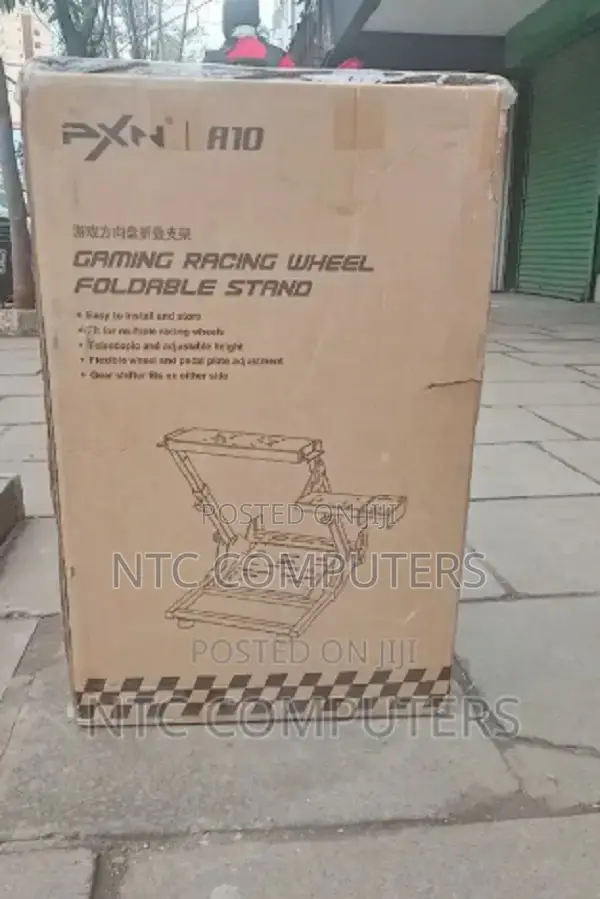 PXN A10 Gaming Racing Wheel with Foldable Stand - 1