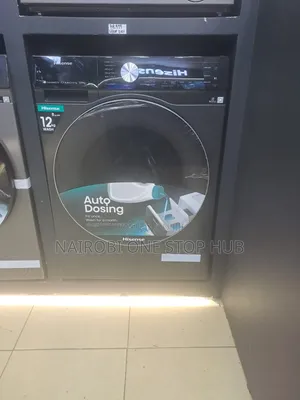 Hisense 12/7kg Washer Dryer ya Mbele