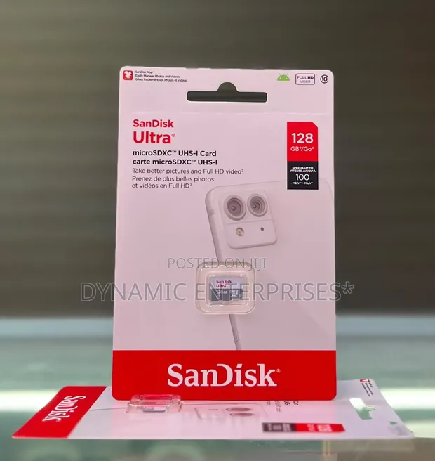 128GB SanDisk Micro SD Card - 1