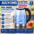 Ailyons FK-0311 Kettle ya Kioo ya Kiotomatiki - 2