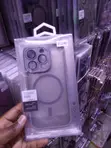 Gray Matte Translucent MagSafe Case for iPhone 14 Pro - 1