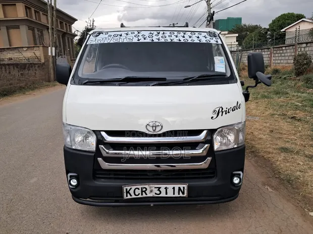Toyota Hiace 14 Seater - 2012 - 1