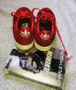 Adidas Stan Smith Sneakers - Red, Women's Size 5.5 - 2