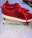 Adidas Stan Smith Sneakers - Red, Women's Size 5.5 - 3
