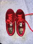Adidas Stan Smith Sneakers - Red, Women's Size 5.5 - 5