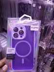 Kava ya LILAPurple Matte Translucent MagSafe kwa iPhone 13 Pro - 1