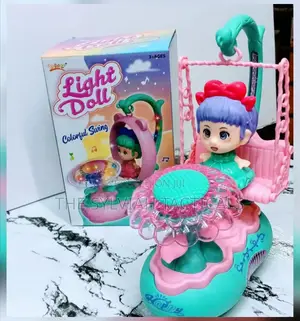 Battery Operated Swing Dolly with Lights and Sound